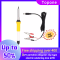 DC 12V 60W Portable Car Auto Crocodile Clip Powered Electric Soldering Iron. 