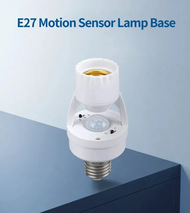 PIR%20Motion%20Sensor%20LED%20Night%20Light%20Bulb%20Socket,%20E27%20Universal%20Screw,%20Adjustable%20Infrared%20Lamp%20Holder%20for%20Bathroom,%20Garage,%20360%C2%B0%20Detection%20-%20Image%203