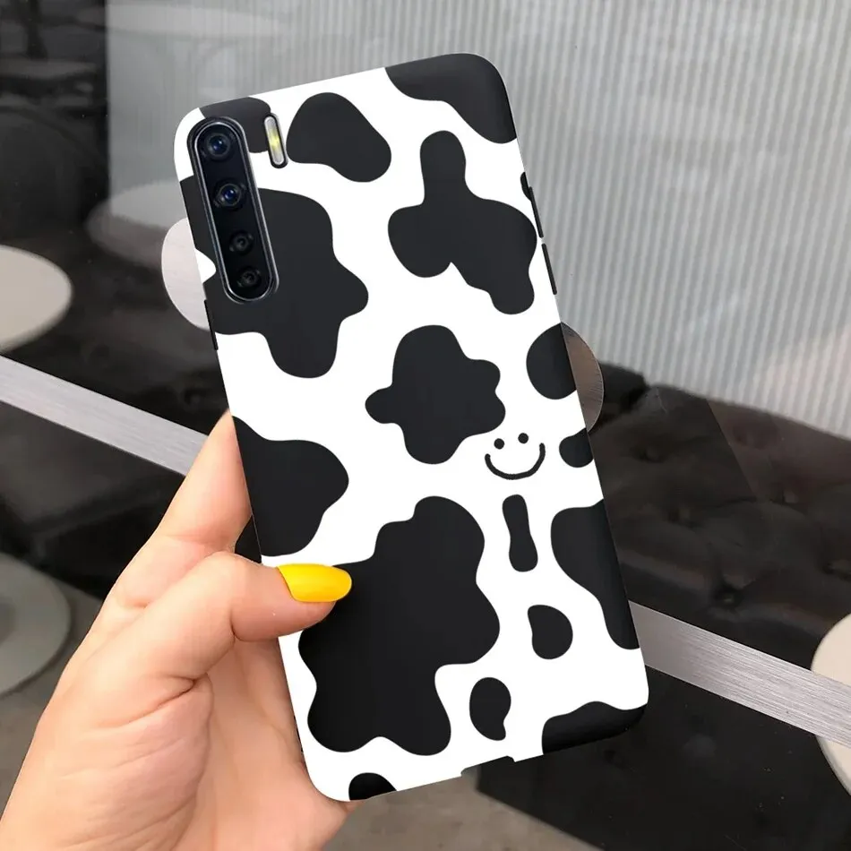 For OPPO F15 Case CPH2001 Oppo A91 CPH2021 Phone Case Cute Cartoon