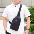 Chest Bags For Men Casual Waist Bag Small Short Trip Travel Carry Bags Men's Waterproof Shoulder Crossbody Bags Nylon Handbags. 