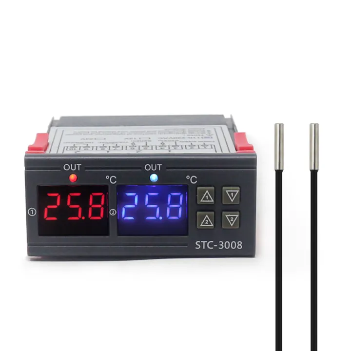 2X%20STC-3008%20Dual%20Digital%20Incubator%20Thermostat%20Display%20Temperature%20Controller%2012V%20-%20Image%202