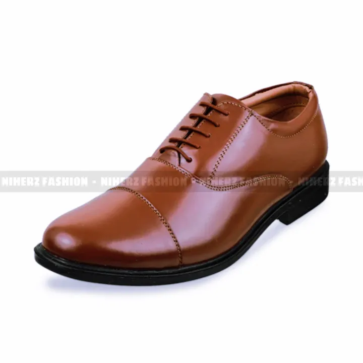 Hybrid%20Oxford%20Shoes%20Leather%20Fresh%20Looking%20-%20Chocolate%20(Socks%20Free)%20-%20Image%203