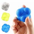 5.5/7cm High Density Silicon Rubber Hexagonal Reaction Ball Agility Coordination Reflex Exercise Sports Fitness Training Ball. 