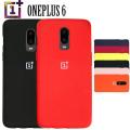 Orignal  Soft diys OnePlus 6 Sandstone Ebony Nylon Wood Karbon Fiber Silicone Case Cover. 