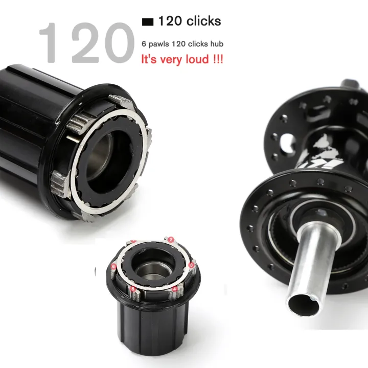TANKE%20120%20Click%20Hub%206%20Bearing%20MTB%20Mountain%20Bike%20Hub%20Front%20Rear%20Thru%20HG%2028%2032%2036%20Holes%20Disc%20Brake%20Bicycle%20Hubs%208%209%2010%2011%2012%20Speed%20-%20Image%206