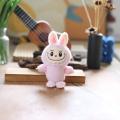 Beehoney1 Labubu Plush Toys For Kids Kawaii Stuffed Toys Labubu Doll Key Chain Birthday Gifts For Boys And Girls.