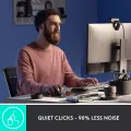 Logitech MX Master 3S with Free Adobe Subscription - Wireless Performance Mouse with Ultra-Fast Scrolling, Ergo, 8K DPI, Track on Glass, Quiet Clicks, USB-C, Bluetooth -Graphite.