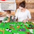 Kids DIY Felt Board Toys Montessori Story Board Ocean Farm Insect Animal Cartoon Pattern Wall Decoration Baby Early Learning Toy.