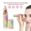Eyebrow Trimmer For Women, 2 In 1 Rechargeable Facial Hair Remover.
