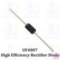 Diode UF4007 1000V 1A General Purpose Rectifier Diode UF 4007 Silicon Junction Diode DO-41 Package-15pcs.
