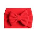 Big Bowknot Baby Girl Headband Solid Color Elastic Headbands Hair Bands For Girls Kids Children Turban Baby Hair Accessories. 