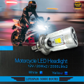 Premium Quality Motoled LED H4 Headlight bulbs For most Motorcycle LED Headlight Bulb H/L High Low Dual Beam 20W. 