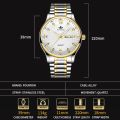 【Broad Sunlight shop】(New) men Business luminous steel sport waterproof watch for men. 