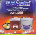 Miyako 3 in 1 Rice Cooker, 1.5 Liter ASL-302 HC, 500 Watt.