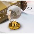 Golden Ocean World Globe Map With Swivel Stand Geography Educational Toy Gif. 