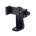 Live phone clip 360° rotation horizontal and vertical clip knob fixing tripod selfie stick lazy stand accessories.