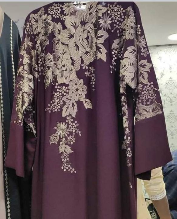 DUBAI EMBROIDERY ABAYA IRANI BORKA / STYLISH ABAYA / NEW DUBAI FASHIONABLE FOR WOMEN