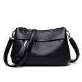 iddle aged women's bag, mother's bag, 2024 new ersatile mother-in-law soft leather bag, single shoulder crossbo bag, hand-held small bag.