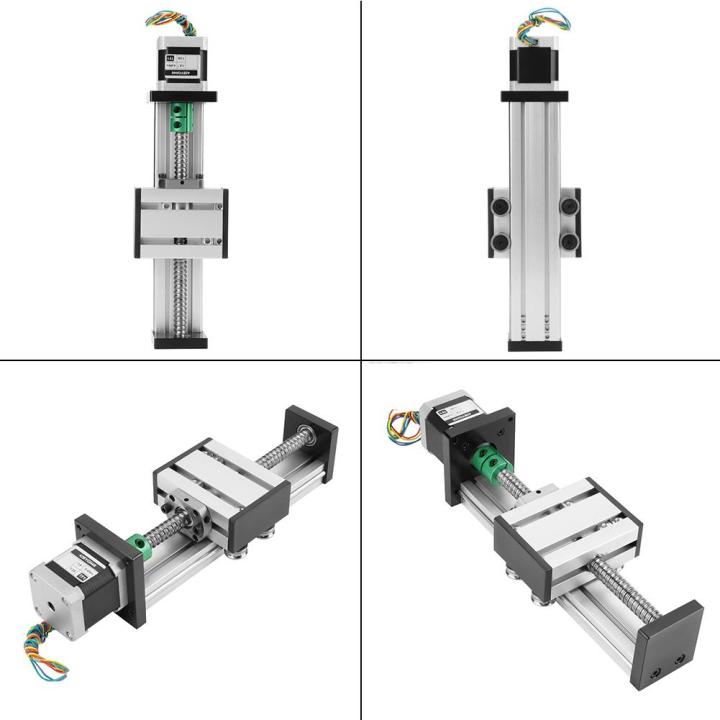 1204 Ball Screw Linear Slide Stroke Long Stage Actuator with Stepper ...