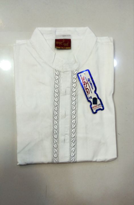 Suti%20White%20Colour%20Long%20Panjabi%20-%20Panjabi%20-%20%E0%A6%95%E0%A6%BE%E0%A6%AA%E0%A6%B2%20%E0%A6%A1%E0%A7%8D%E0%A6%B0%E0%A7%87%E0%A6%B8%20%E0%A6%B6%E0%A6%BE%E0%A7%9C%E0%A6%BF%20-%20Panjabi%20-%20Image%204