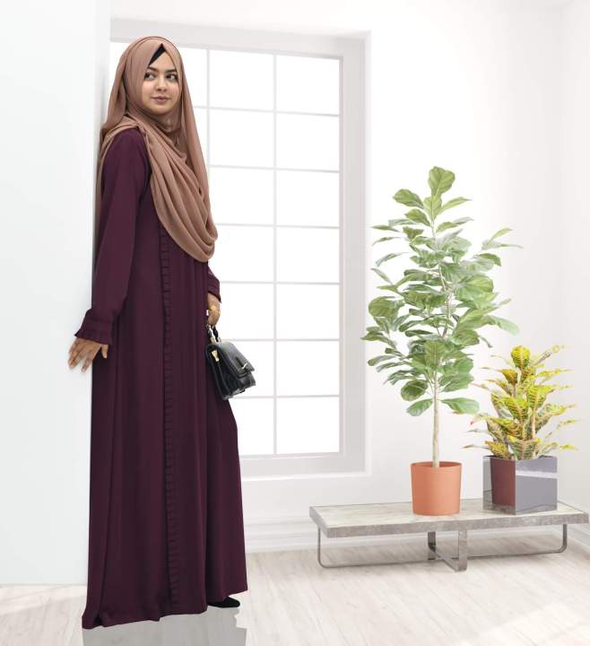 abaya%20borka%20(Side%20Kuchi%20Borka)%20(No%20Hijab)%20Dubai%20Cherry%20stylish%20party%20borka%20fashion%20collection%20Fashionable%20khimar%20Lycra%20borka%20for%20Women%20-%20Image%203