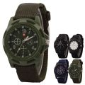 Durable Men Watches Solider Military  Green Dial  Sport Style Quartz Wrist Watch Erkek Kol Saati. 