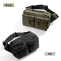 Japan Luxury Bag Shoulder Chest Package Canvas Casual Multi-function IPad Small Bag Simple Messenger Bag for Men and Women Nylon.