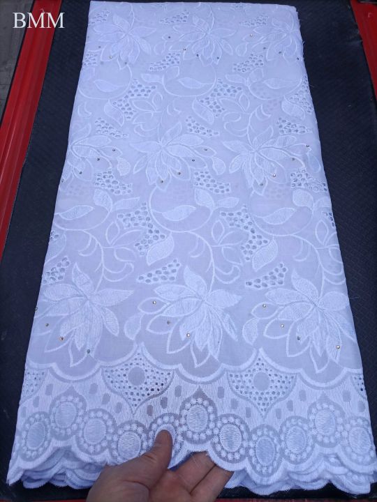 white%20lace%20fabric%205%20yards%20nigerian%20lace%20fabric%20tissu%20dentelle%20african%20corde%20lace%20guipure%20lace%20high%20quality%20-%20Image%205