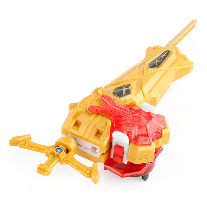 Beyblade Burst Sword Launcher Two-way Pull Ruler Right/Left Beylauncher Spinning Top Gyro Accessories For Children's Toy Christmas Gift