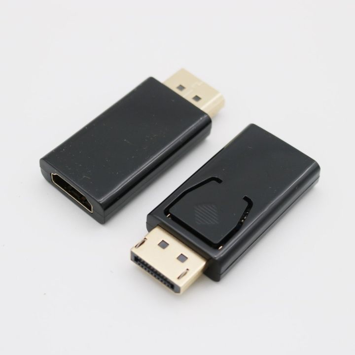 10pcs%20Portable%20Display%20Port%20DP%20Male%20Plug%20To%20HDMI%20Female%20Jack%20Adaptor%20Converter%20Adapter%20Connector%20For%201080P%20HDTV%20PC%20White%20-%20Image%205