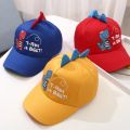Kids Cartoon Dinosaur Baseball Cap Summer Casual Adjustable Visors Sun Hat Children Cute Adjustable Peaked Caps. 