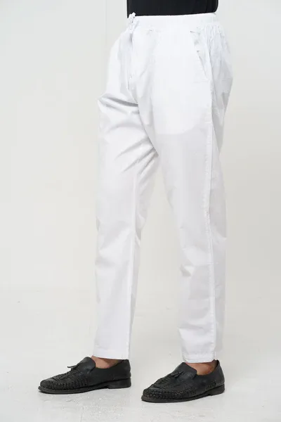 White%20Cotton%20Narrow%20Fit%20Stitch%20Standard%20Pant%20Cut%20Pajama%20for%20Men%20-%20Image%202