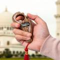 Rotating Prayer Beads With Led Digital Counter Portable Finger Tasbeeh Misbaha Counter Prayer Islamic Tasbih Muslim Eid Gifts. 
