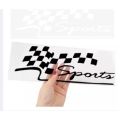 Sports Motorcycle Car Decal Vinyl Funny Auto Decals Racing Sports Flag Sticker Car Stickers. 