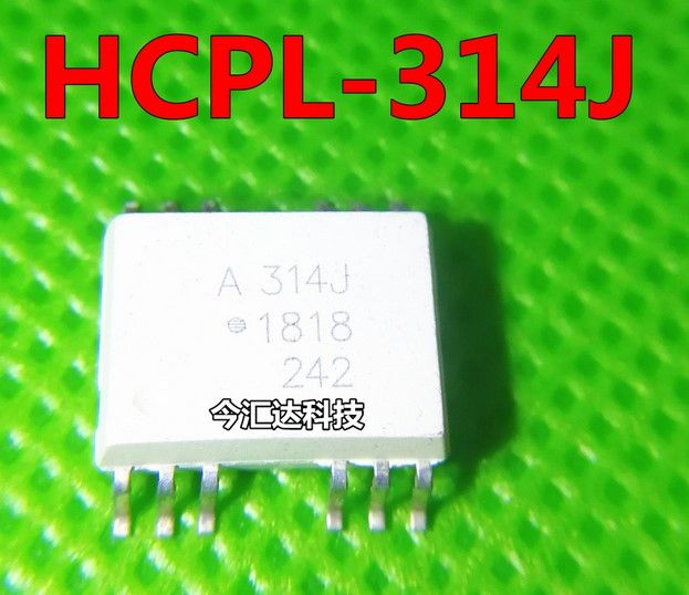 1Pcs New HCPL-314J Optocoupler, A314J Optocoupler, A 314J Optocoupler, HCPL A314J Optocoupler