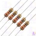 50Pcs- 220K Ohm Resistor 5% 220K Ohm Carbon Film 220K Ohm Resistors 1/4W Resistance 0.25 Watt 5% Tolerance Fixed Resistors 2 Pin Leads. 
