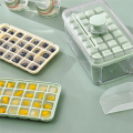 Press Ice Tray Refrigerator Homemade Ice-Cube Storage Ice-Cube Mold. 