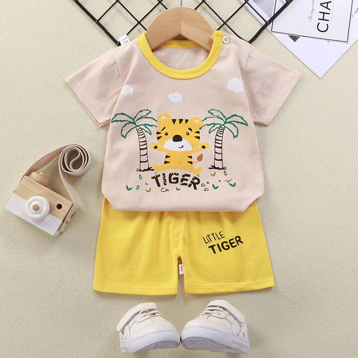 Baby%20Girl%20Summer%20Shorts%20For%20Boys%20Kids%20Children%20Clothing%20Fashion%20Clothes%20Cartoon%20Cotton%20Baby%20T-Shirt%20Toddler%20Newborn%20Pajama%20Sets%20-%20Image%204