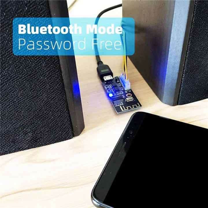 NAMUNY%204X%20Bluetooth%20Amplifier%20Board,%205W%20+5W%20Output%20,%20DC%203.7V-4.2V/5V%20Mini%20Bluetooth%20Speaker%20Board%20-%20Image%203