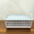 Plastic Container Box | Foldable Plastic Storage Basket Jhuri | Length: 13 inch | Width: 9 inch | Height: 5 inch. 