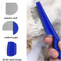 Rabbit Grooming Brush Small Pet Hair Remover Flea Comb Shampoo Bath Brush for Rabbit Hamster Guinea Pig Cleaning Tool.