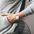 Luminous Watch Night Glowing Women Cute Leather Watches Simple Small Dial Quartz Clock Watch Wrist For Girls.