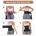 Waist Trainer for Women Tummy Wrap Waist Trimmer Belt Slimming Body Shaper Plus Size Invisible Wrap Waist Support Slimming Tummy.
