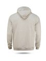 MIRROR Grey Cotton Hoodie For Men. 