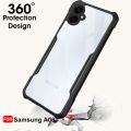 For  Samsung Galaxy A06 Edge-Reinforced Shockproof Cushion Back Clear Hybrid Transparent Hard Cover Casing-E_Store. 