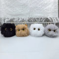 Cute Plush Keychain Cartoon Cat Toy Pendant Keyring For Women Bag Ornament Car Key Chain Lovely Girls Gifts Accessories.