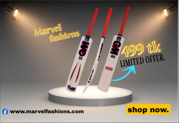GM Top Quality Cricket Bat for Tep Tenis