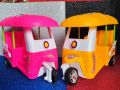 Toy CNG Pull Back Auto Rickshaw. 