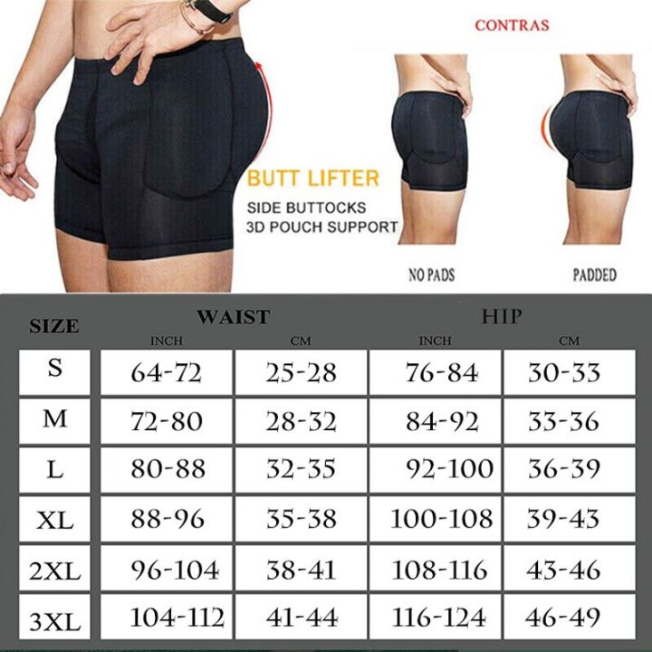 Mens%20Butt%20and%20Hip%20Enhancer%20Booty%20Padded%20Underwear%20Panties%20Body%20Shaper%20Seamless%20Panty%20Boyshorts%20Shapewear%20Boxers%20-%20Image%202