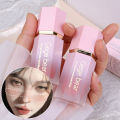 Gege Bear Liquid Cheek Blush Sponge Stick Waterproof Blusher Multi-purpose Eyes&Lips Makeup Pigment Nourishing Blusher Cream. 